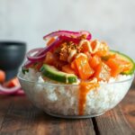 salmon poke