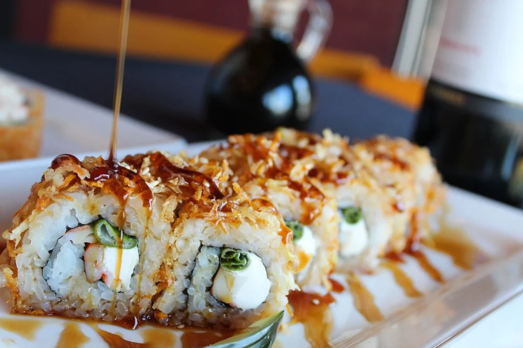 sushi salmon bake