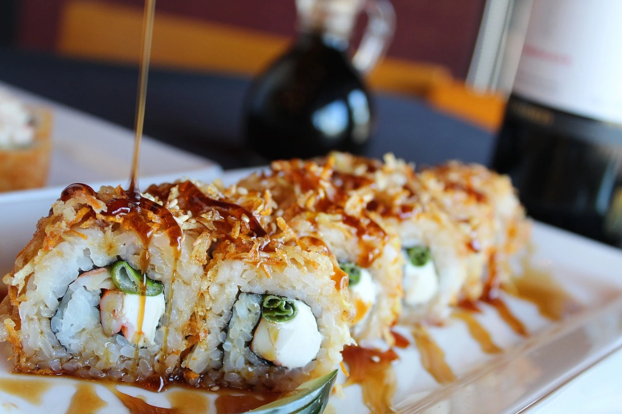 sushi salmon bake
