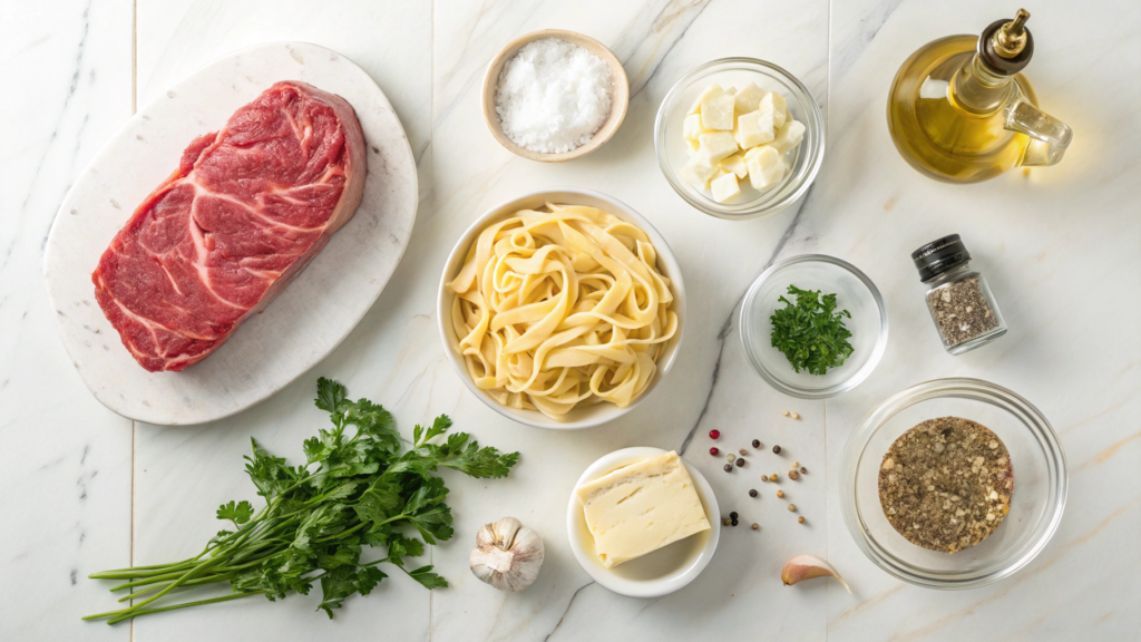 Steak Alfredo Recipe