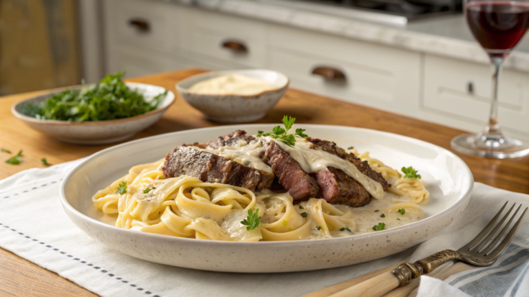 Steak Alfredo Recipe